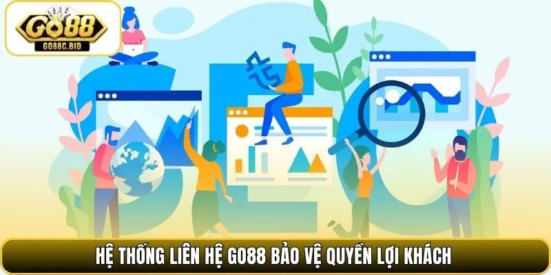 Hệ thống liên hệ Go88 bảo vệ quyền lợi khách